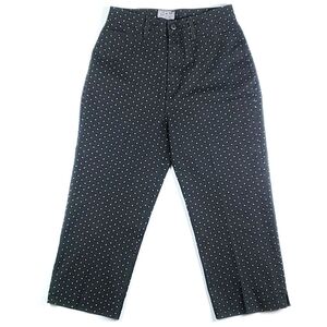 FDJ French Dressing High Rise Cotton Stretch Capri Crop Pant w Geometric…